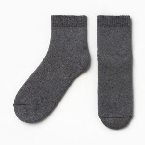Носки махровые MINAKU. Цвет: серый