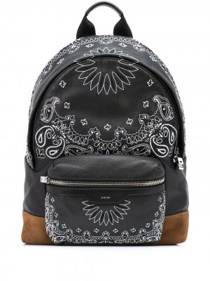 Рюкзак с принтом AMIRI. Цвет: черный