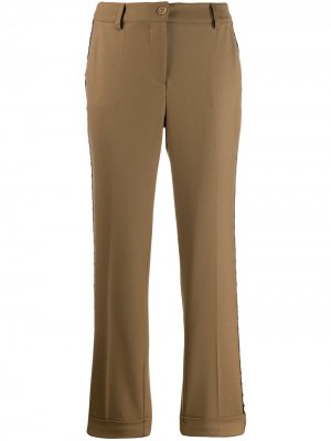 Укороченные брюки Liliux P.A.R.O.S.H.. Цвет: коричневый