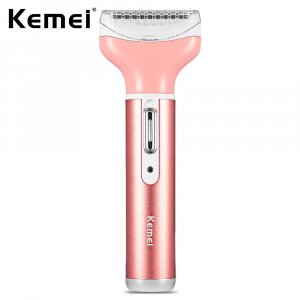 Прибор для удаления волос KM-6637, 4 насадки Kemei