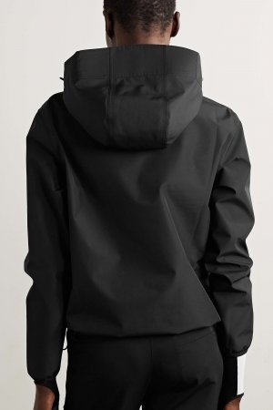 ERIN SNOW + NET SUSTAIN Куртка Mohave из переработанного материала с капюшоном, черный