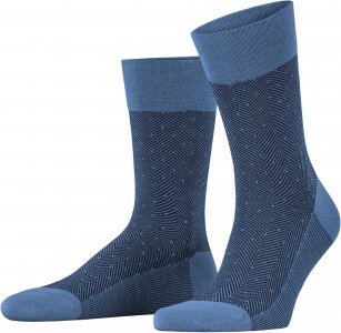 Носки Sensitive с узором «елочка» , цвет Dusty Blue Falke