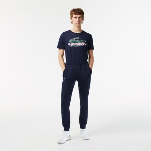 Спортивная одежда Мужские спортивные брюки Lacoste. Цвет: синий