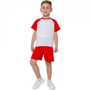 Комплект одежды GolD, размер 110, красный, белый GOLD. Цвет: белый/синий