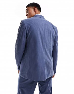Синий вельветовый пиджак Viggo