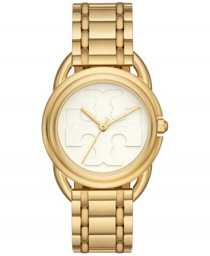 Женские часы Miller с золотистым браслетом из нержавеющей стали, 32 мм , золотой Tory Burch