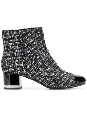 Bouclé ankle boots Michael Kors Collection. Цвет: черный