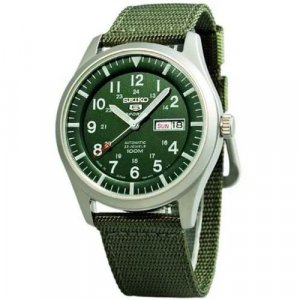 Наручные часы , серебряный, зеленый SEIKO. Цвет: серебристый/зеленый/серый