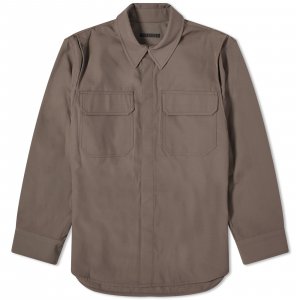Рубашка Military Wool Overshirt, цвет Cobblestone Helmut Lang