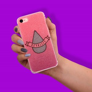 Чехол для телефона iphone 6, 6s, 7 Like me. Цвет: розовый, серый