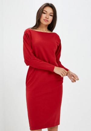 Платье Awama. Цвет: красный