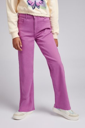 Пурпурные прямые джинсы Carol для девочек , фиолетовый Lee
