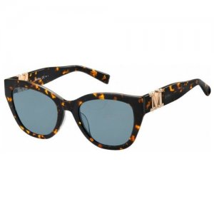 Солнцезащитные очки Max Mara, коричневый MAXMARA. Цвет: коричневый