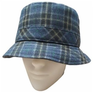 Шляпа , размер 59, синий FREDRIKSON. Цвет: синий