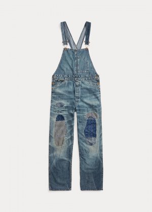 Отремонтированный джинсовый комбинезон Ralph Lauren