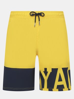 Плавательные шорты Alessandro Manzoni Yachting. Цвет: желтый