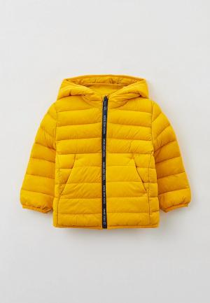 Куртка утепленная Mayoral. Цвет: желтый
