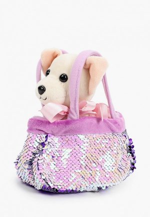 Игрушка мягкая Fancy Собачка  в сумочке-переноске. Цвет: разноцветный