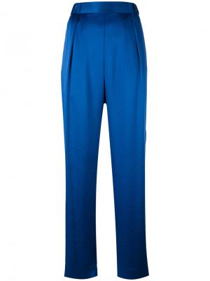 Зауженные брюки Dvf Diane Von Furstenberg. Цвет: синий