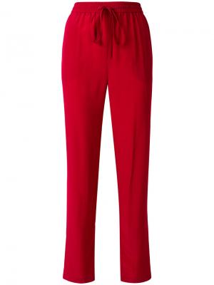 Спортивные брюки Red Valentino. Цвет: красный