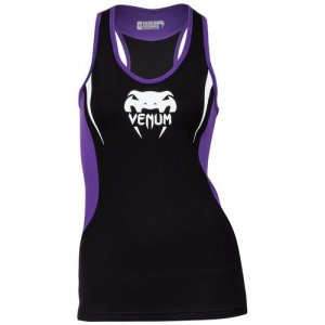 Майка Women Body Fit Black/Purple & XL Venum. Цвет: фиолетовый