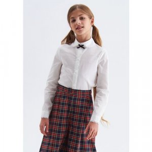 Школьная блуза , размер 128/64, белый SMENA. Цвет: белый
