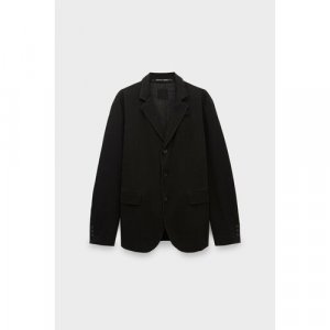 Пиджак , размер 54, черный Hannes Roether. Цвет: черный