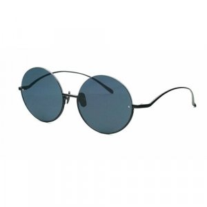 Солнцезащитные очки FOR ARTS SAKE, черный, синий Art's Sake. Цвет: серый/синий