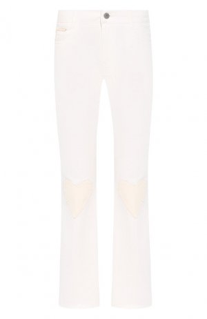 Укороченные джинсы Stella McCartney. Цвет: белый