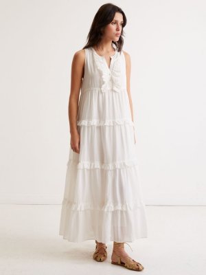 Платье Asma, белое Gerard Darel