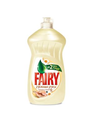 Средство для мытья посуды, Нежные руки, Ромашка и витамин Е 500мл Fairy. Цвет: бежевый