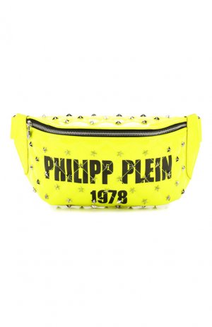 Поясная сумка Philipp Plein. Цвет: жёлтый
