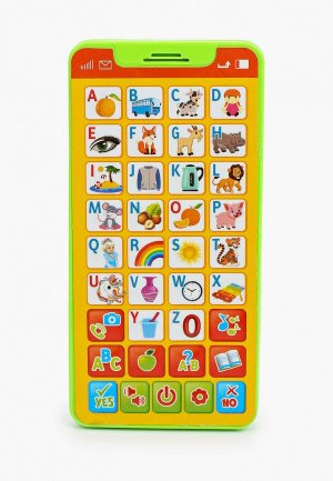 Игрушка интерактивная Умка Смартфончик-телефончик Английская азбука. Цвет: разноцветный