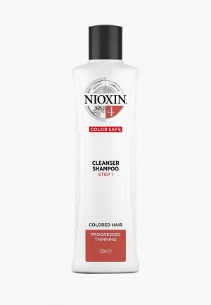 Шампунь Nioxin No.4 Cleanser Shampoo Step 1, 300 мл. Цвет: прозрачный