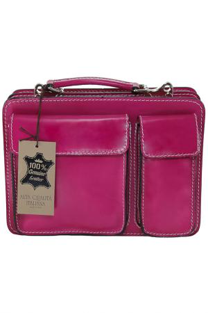 Briefcase Viola Castellani. Цвет: fuchsia