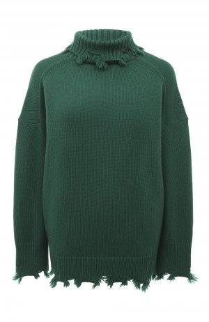 Кашемировый свитер Addicted. Цвет: зелёный