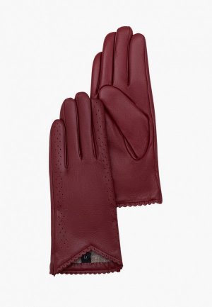 Перчатки Marco Bonne`. Цвет: бордовый