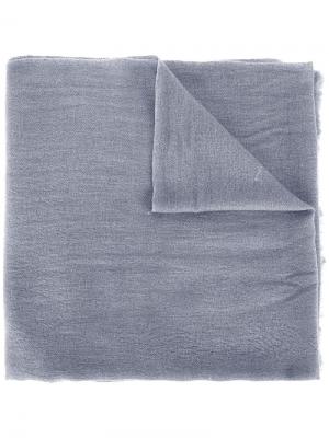 Кашемировый шарф Claudio Cutuli. Цвет: серый