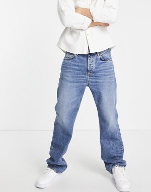 Прямые джинсы цвета индиго Tuff Tony-Голубой Nudie Jeans