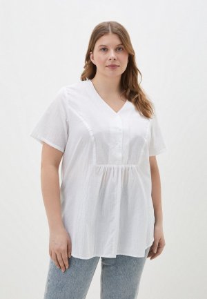 Блуза Svesta. Цвет: белый