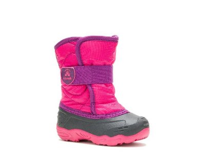 Снежные ботинки Snowbug 5 — детские , розово-розовый/серый Kamik
