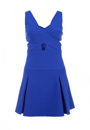 Платье BCBGMAXAZRIA. Цвет: синий