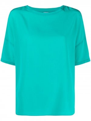 Блузка с короткими рукавами Aspesi. Цвет: зеленый