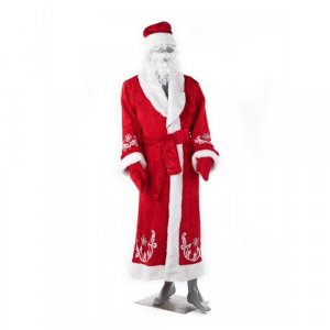 Карнавальный костюм Snowmen Деда Мороз (Е70173). Цвет: красный/мультиколор