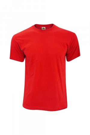Оригинальная полноразмерная футболка Screen Stars с короткими рукавами , красный Fruit of the Loom