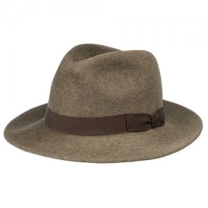 Шляпа , размер 59, серый Bailey. Цвет: серый