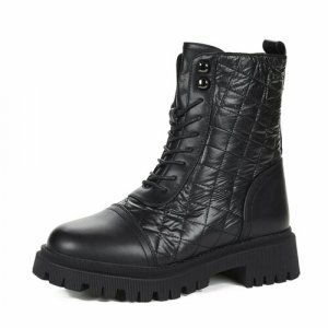 Ботинки  4351-10, зимние, полнота F, размер 39, черный Renzoni. Цвет: черный
