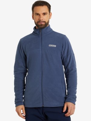 Джемпер флисовый мужской Basin Trail III Full Zip, Синий Columbia. Цвет: синий