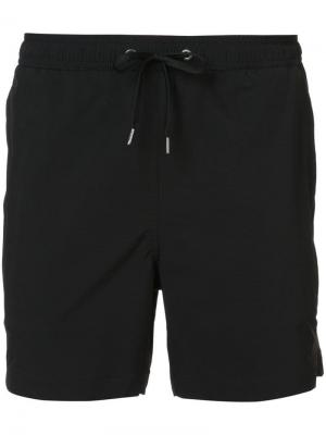 Пляжные шорты Charles Onia. Цвет: черный