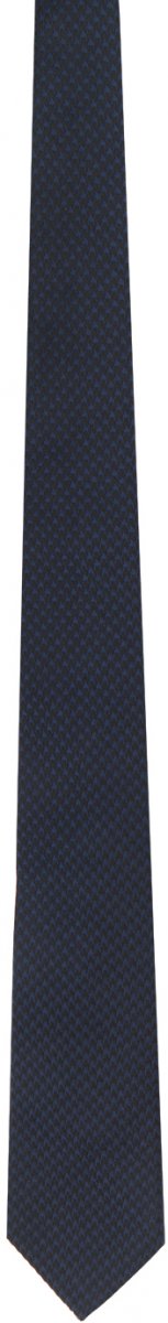 Темно-синий галстук с узором гусиные лапки Tom Ford